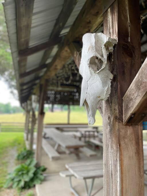 Bourbon Trail Cabin On The Farm Lawrenceburg Bagian luar foto